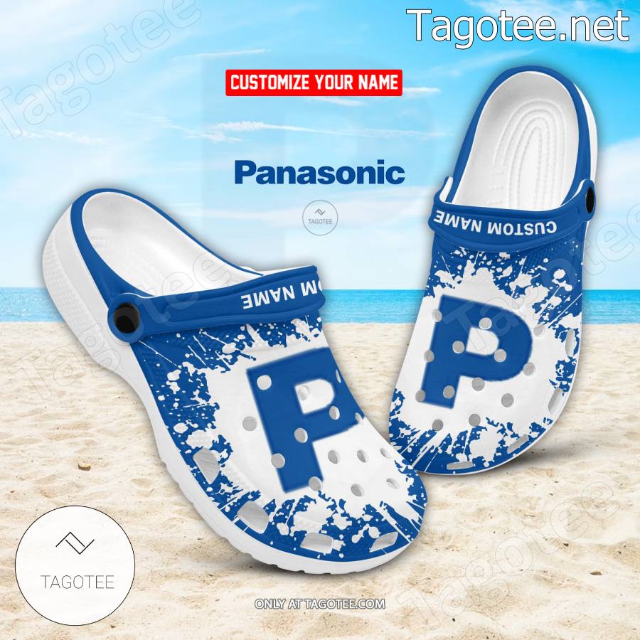 Panasonic Media Logo Crocs Clogs - BiShop
