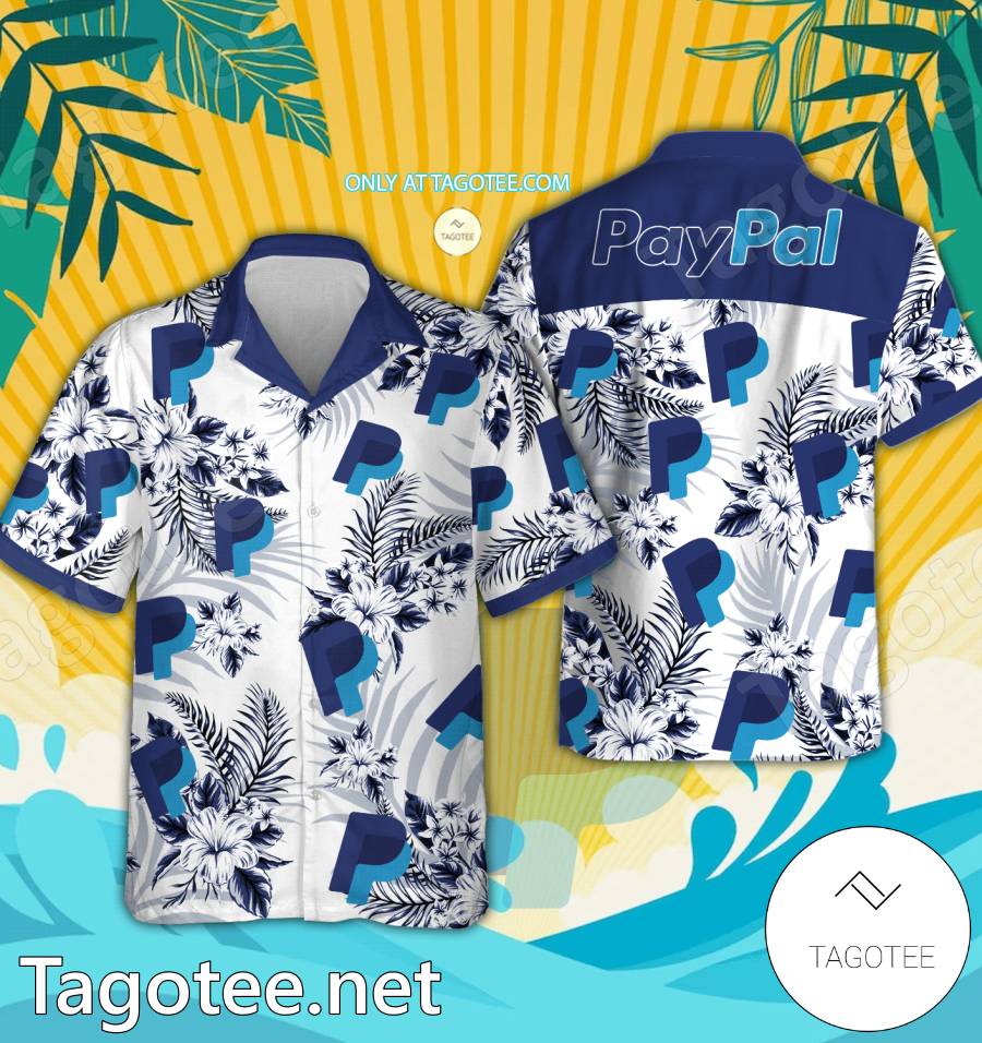 Paypal Logo Hawaiian Shirt And Shorts - EmonShop