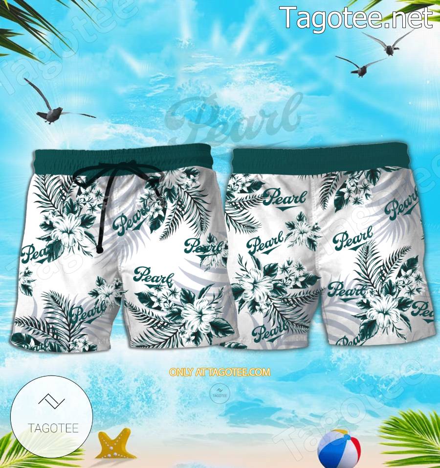 Peari Beer Logo Hawaiian Shirt And Shorts - EmonShop a