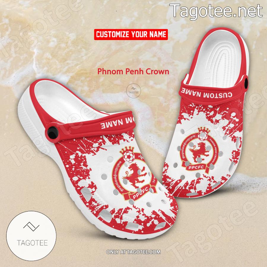 Phnom Penh Crown Logo Custom Crocs Clogs - BiShop