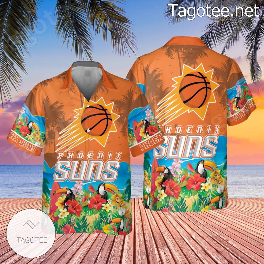 Phoenix Suns Toucans Bird Hawaiian Shirt