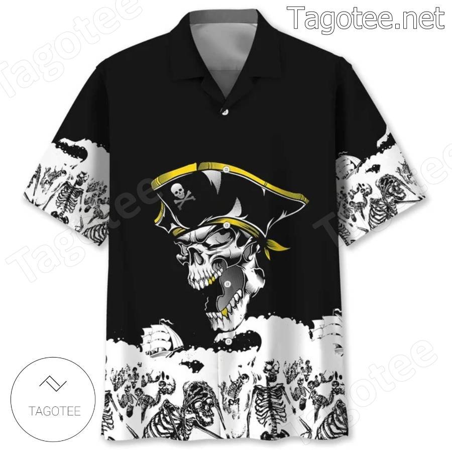 Pirate Skull Hawaiian Shirt
