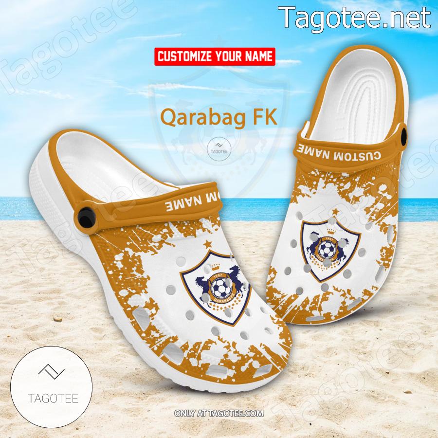 Qarabag FK Logo Custom Crocs Clogs - BiShop