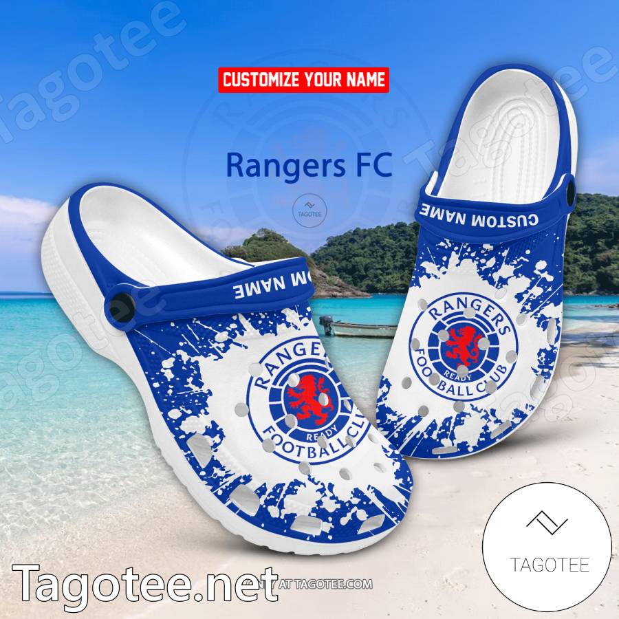 Rangers FC Custom Crocs Clogs - BiShop