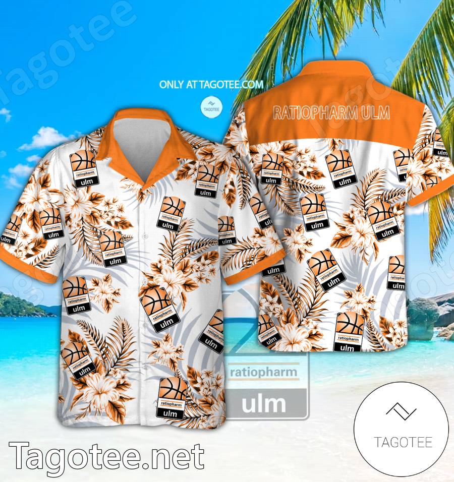 Ratiopharm Ulm Logo Hawaiian Shirt And Shorts - EmonShop
