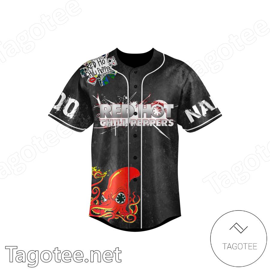 Red Hot Chili Peppers This Life Is More Than Just A Read Through Personalized Baseball Jersey a