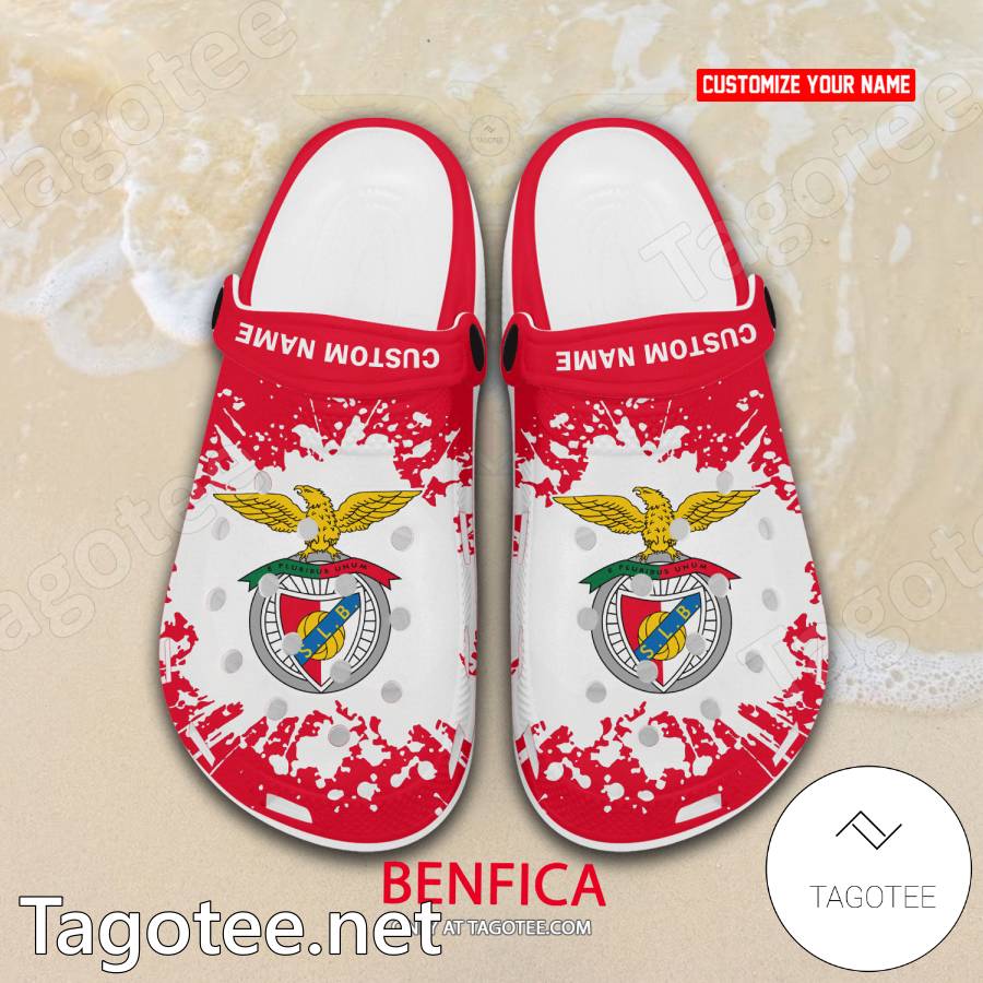 SL Benfica Custom Crocs Clogs - BiShop a