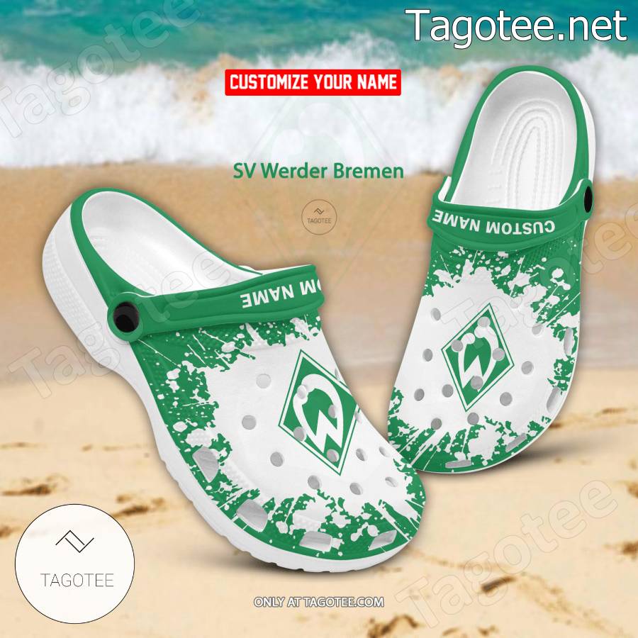 SV Werder Bremen Custom Crocs Clogs - BiShop