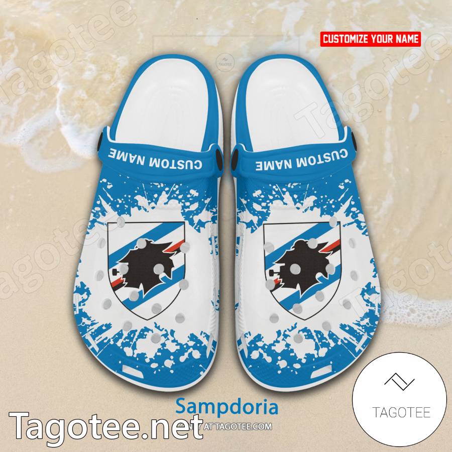 Sampdoria Custom Crocs Clogs - BiShop a