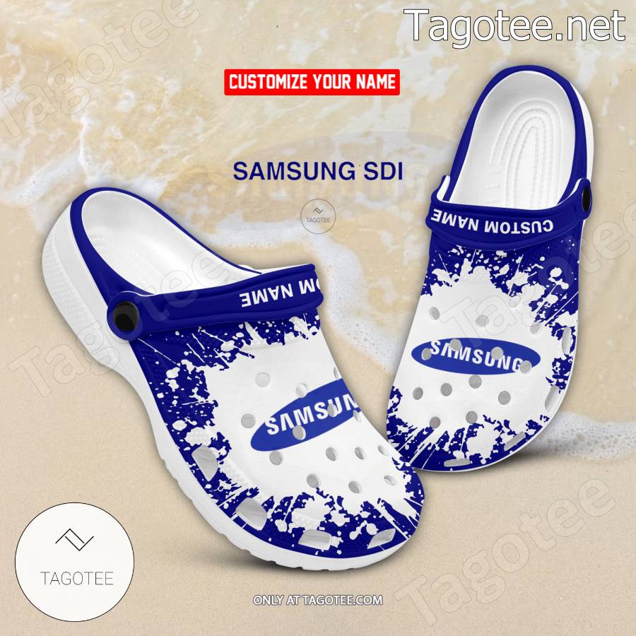 Samsung SDI Logo Crocs Clogs - BiShop