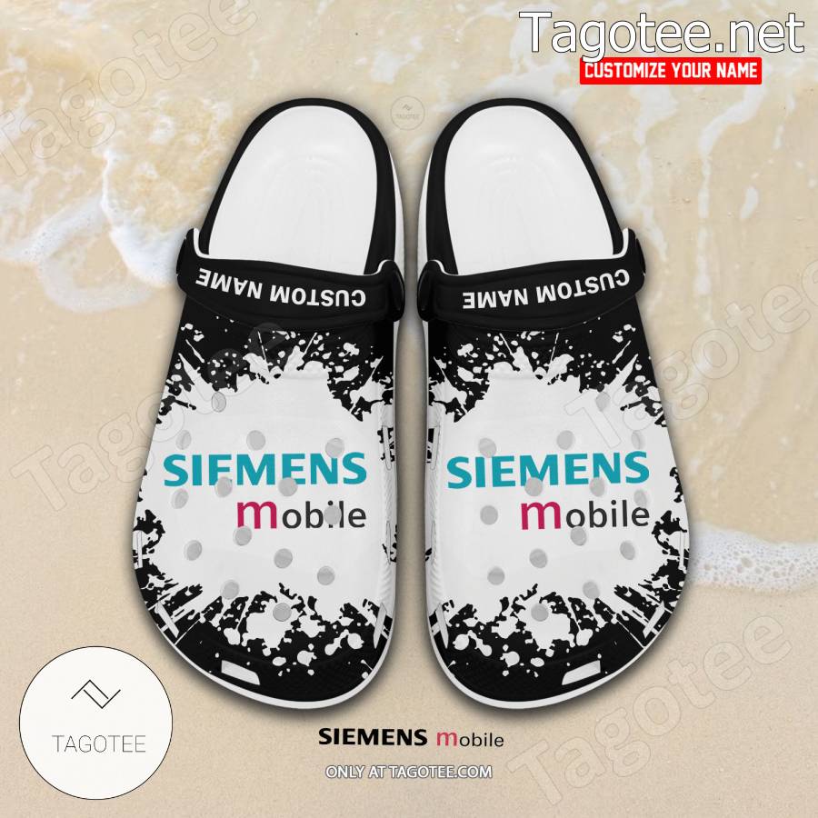Siemens Mobile Logo Crocs Clogs - BiShop a