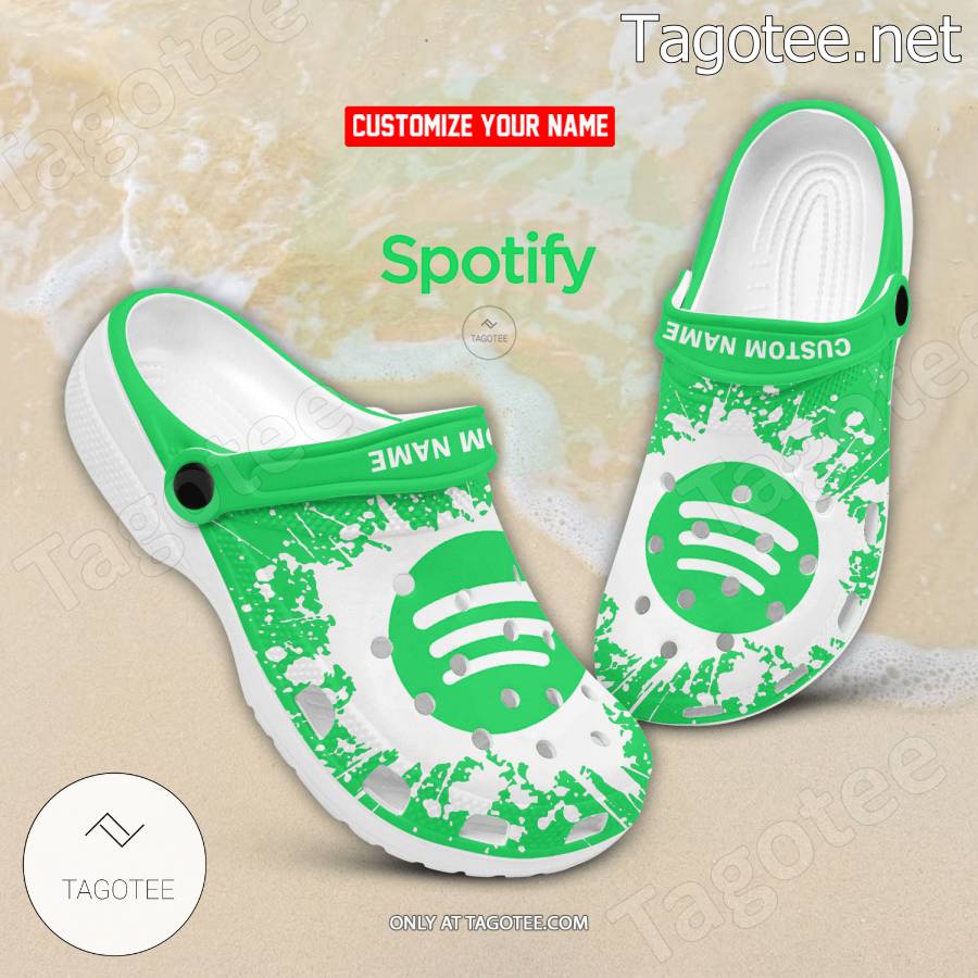 Spotify Music Logo Crocs Clogs - BiShop