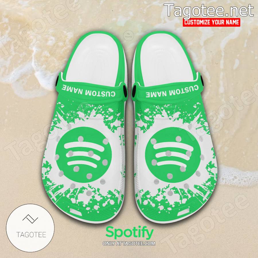 Spotify Music Logo Crocs Clogs - BiShop a