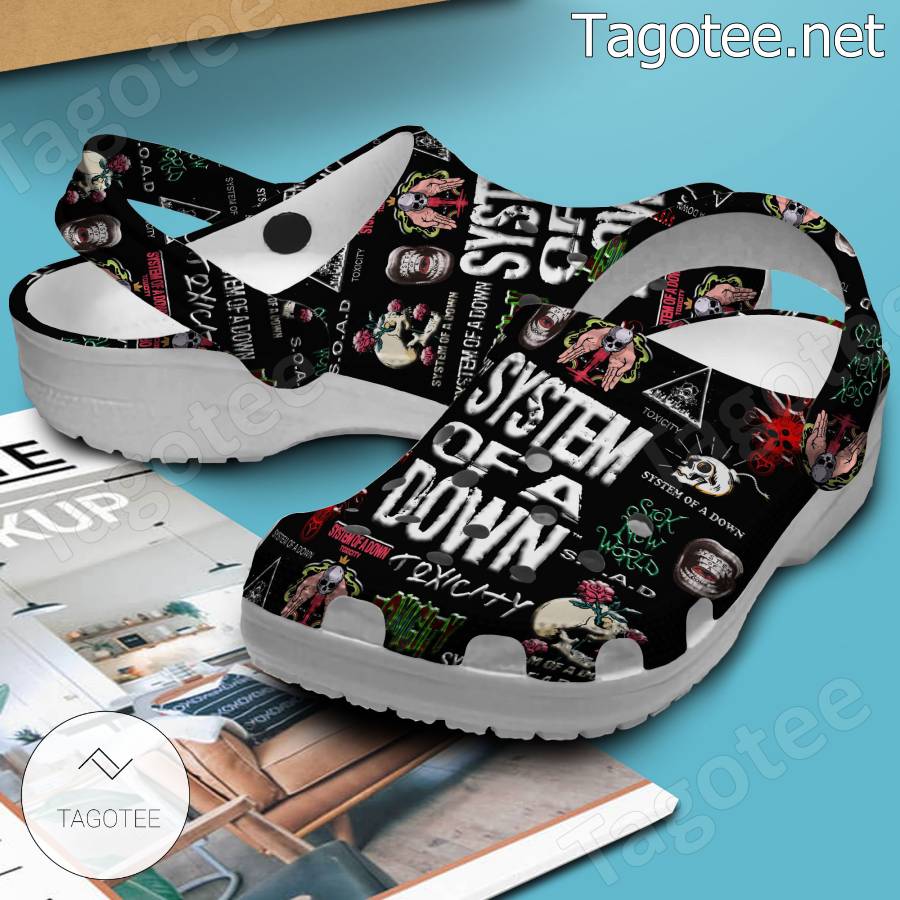 System Of A Down Crocs Clogs - Tagotee