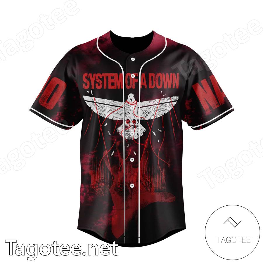 System Of A Down Trust In My Self-righteous Suicide Skull Personalized Baseball Jersey a