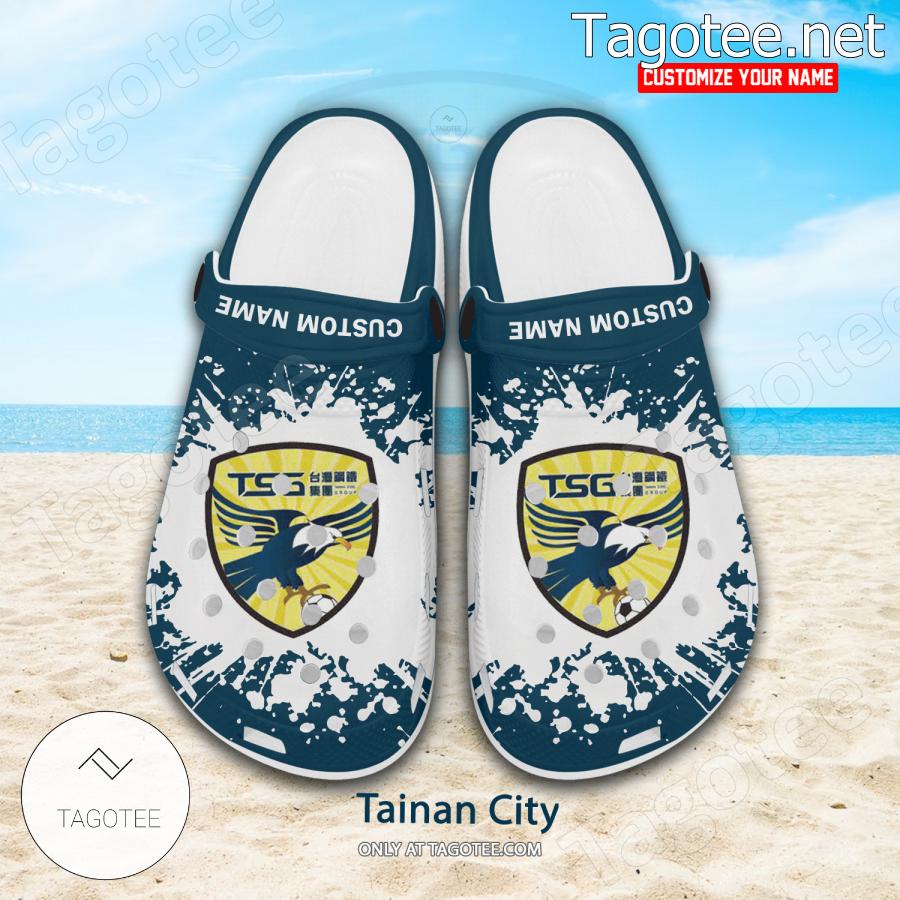 Tainan City FC Logo Custom Crocs Clogs - BiShop a