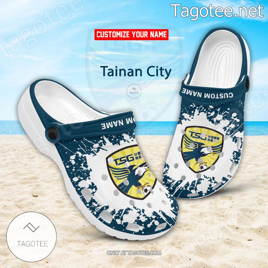 Tainan City FC Logo Custom Crocs Clogs - BiShop