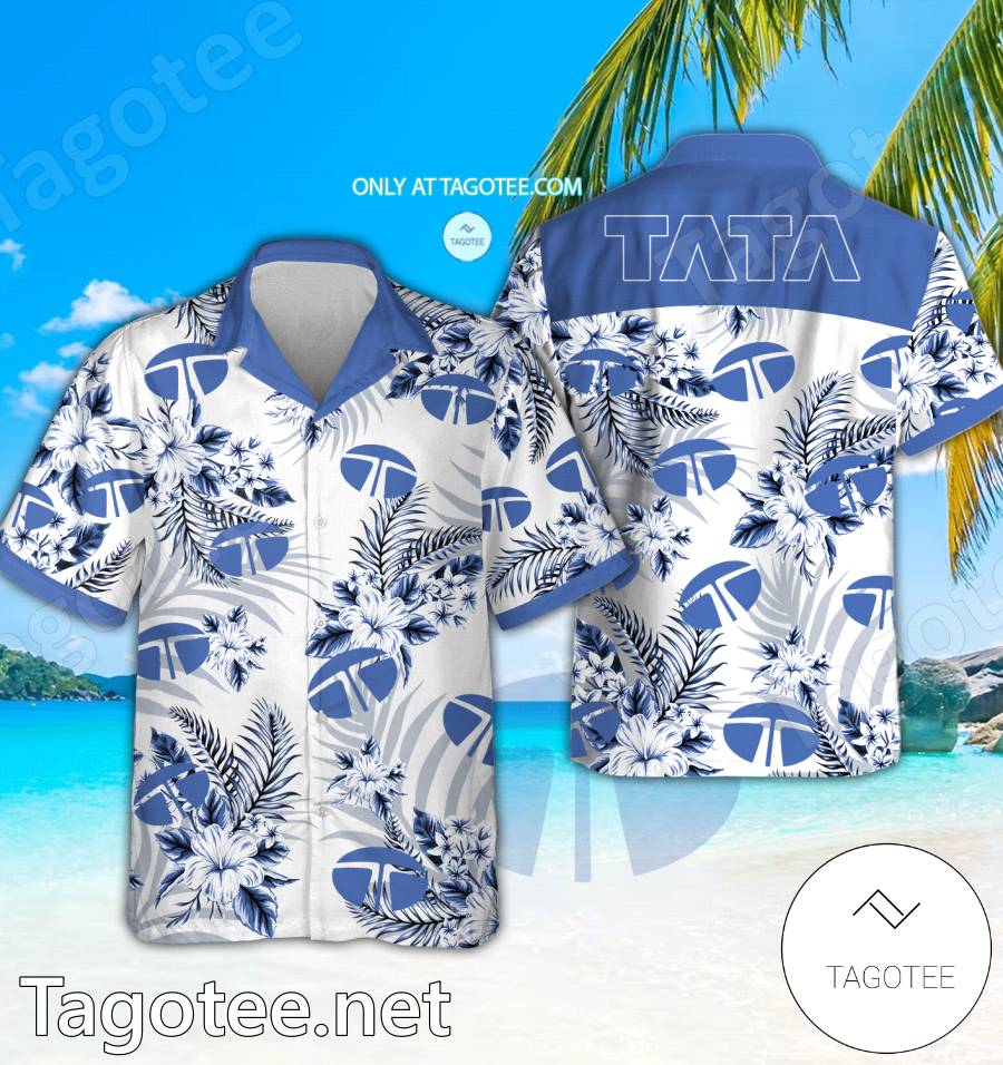 Tata Logo Hawaiian Shirt And Shorts - EmonShop