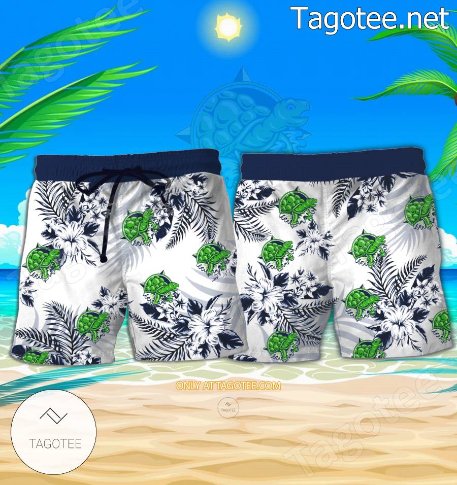 Terrapin Logo Hawaiian Shirt And Shorts - EmonShop a
