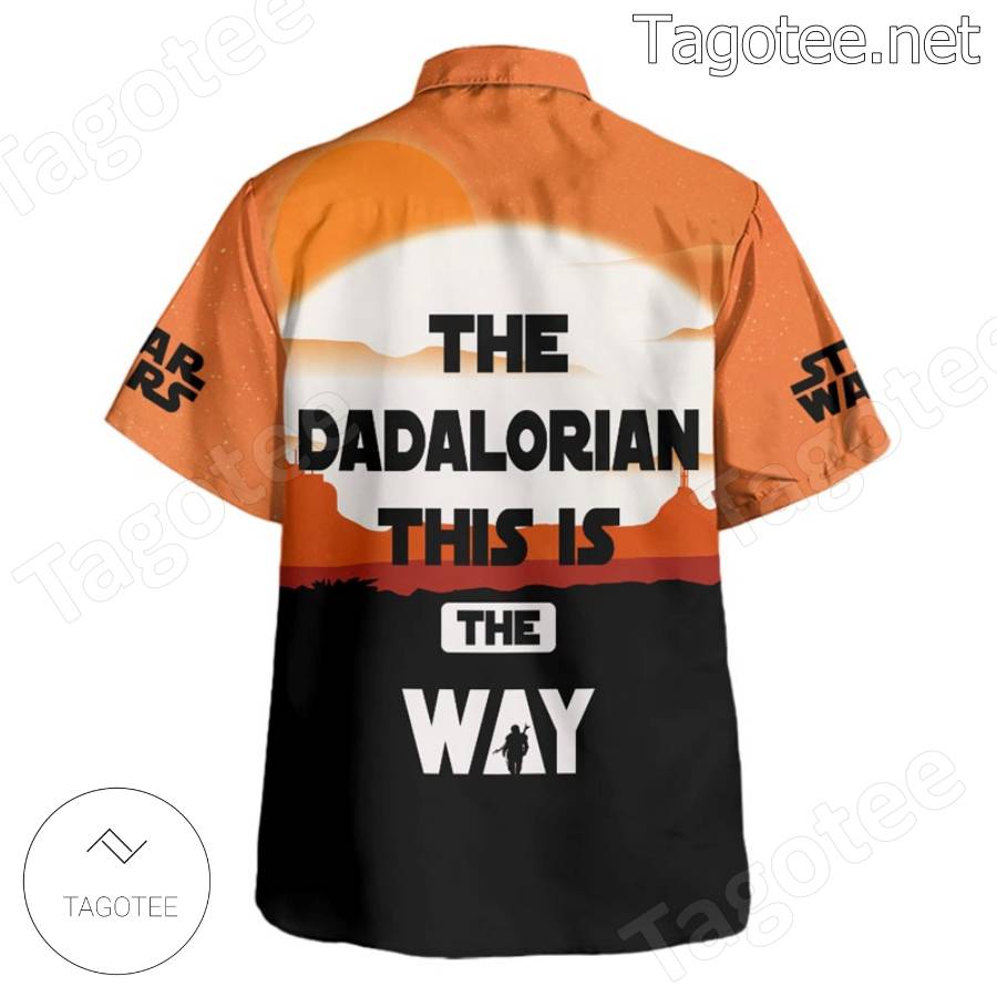 The Dadalorian Definition Hawaiian Shirt And Shorts a