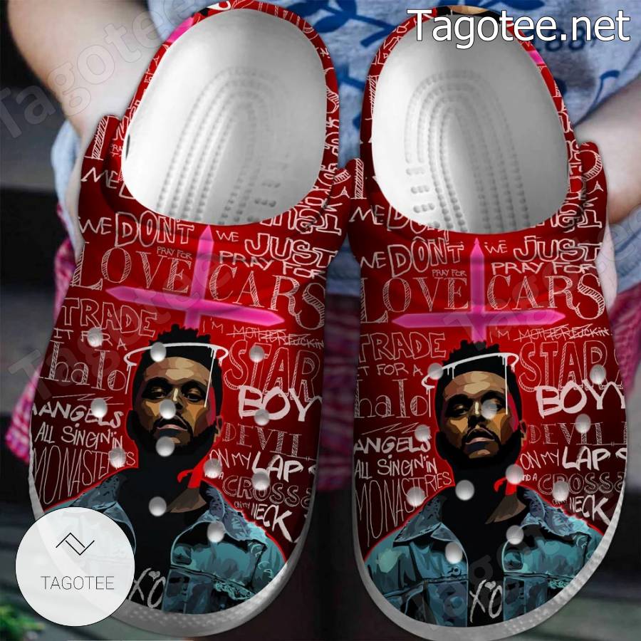 The Weeknd Singer Crocs Clogs - Tagotee