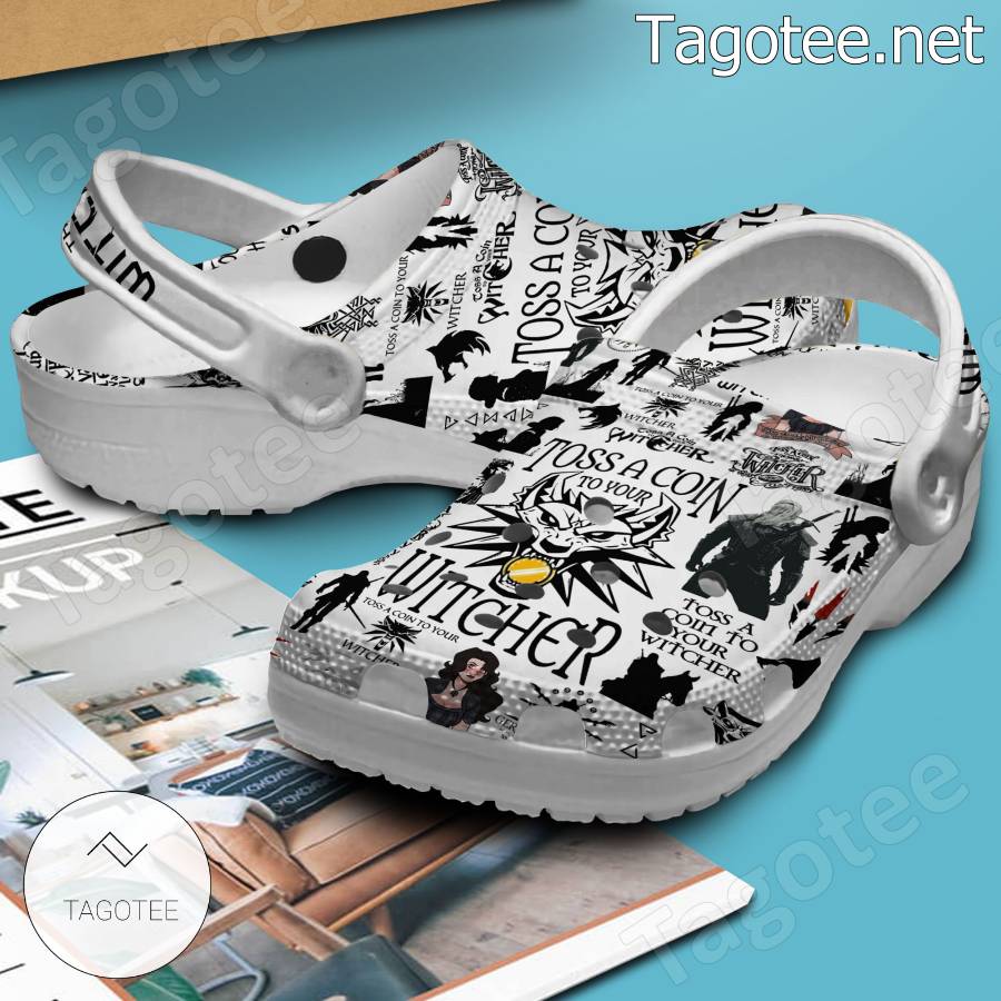 The Witcher Too A Coin To Your Witcher Crocs Clogs a