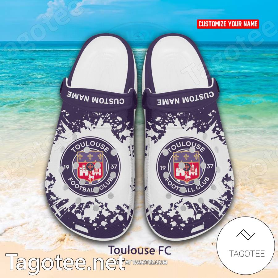 Toulouse FC Custom Crocs Clogs - BiShop a