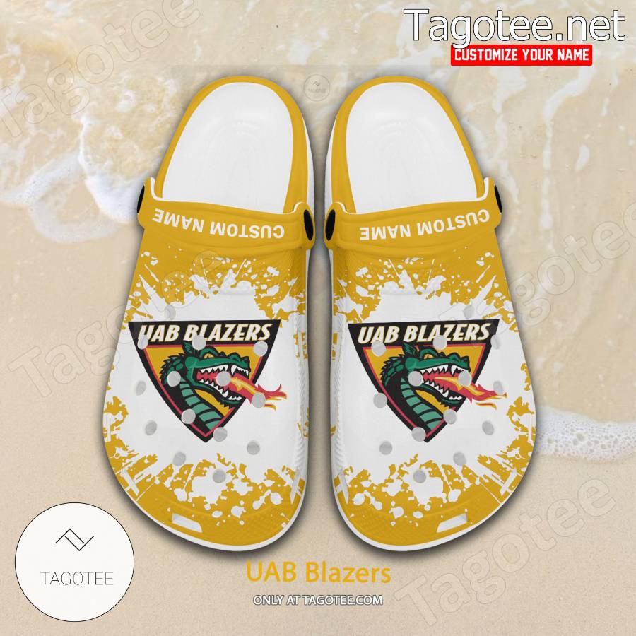 UAB Blazers Logo Custom Crocs Clogs - BiShop a