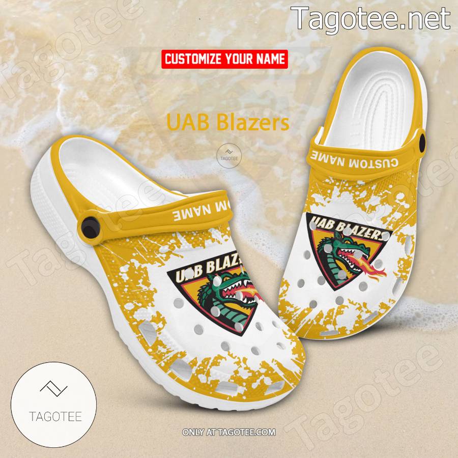 UAB Blazers Logo Custom Crocs Clogs - BiShop