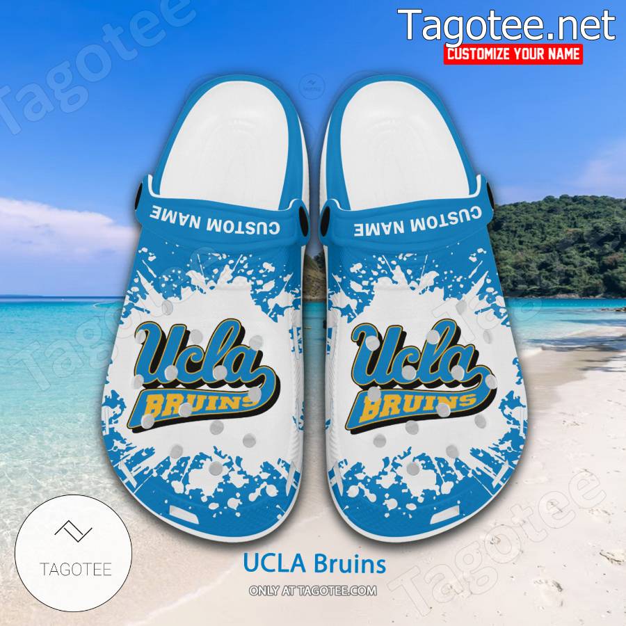 UCLA Bruins Logo Custom Crocs Clogs - BiShop a