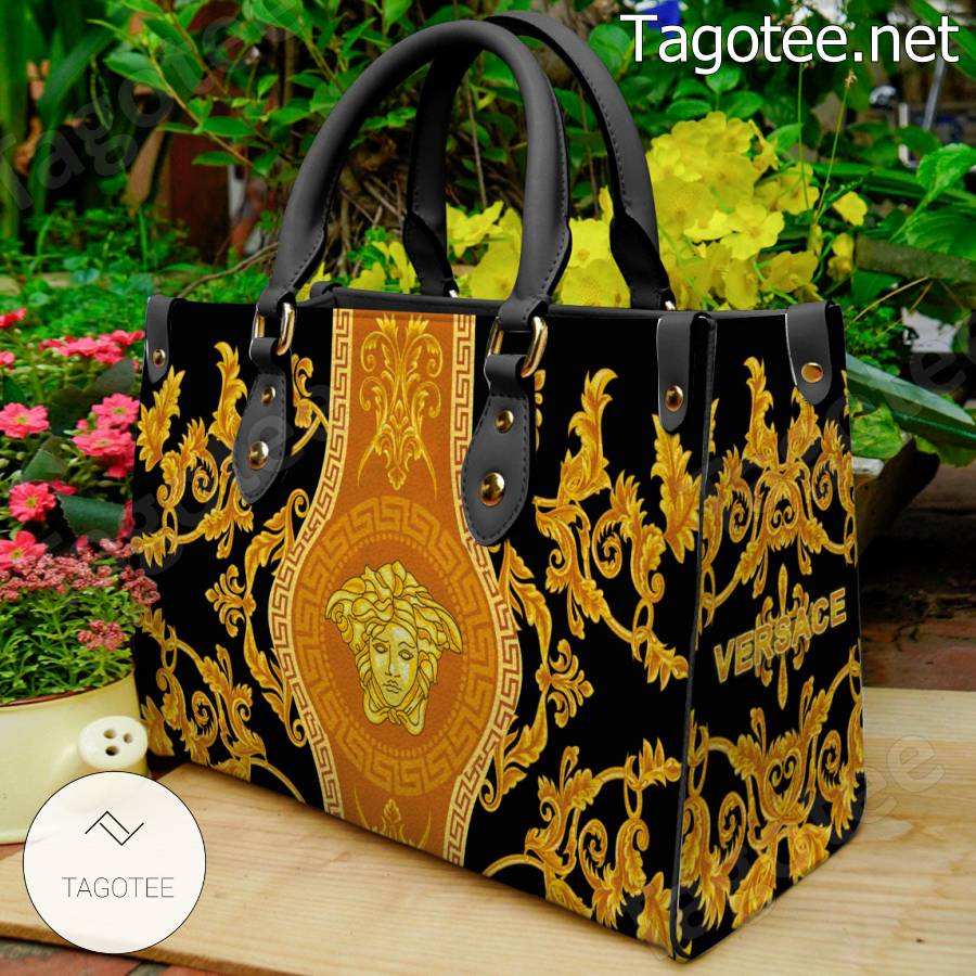 Versace Logo Baroque Handbag - Tagotee