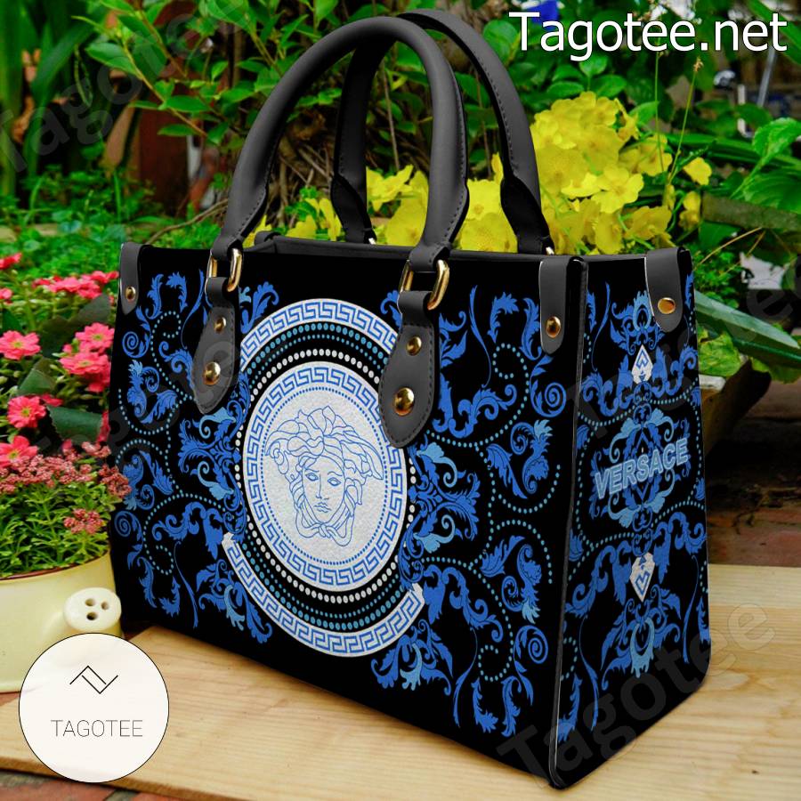 Versace Unisex Barocco Print Tote Shoulder Handbag Bag