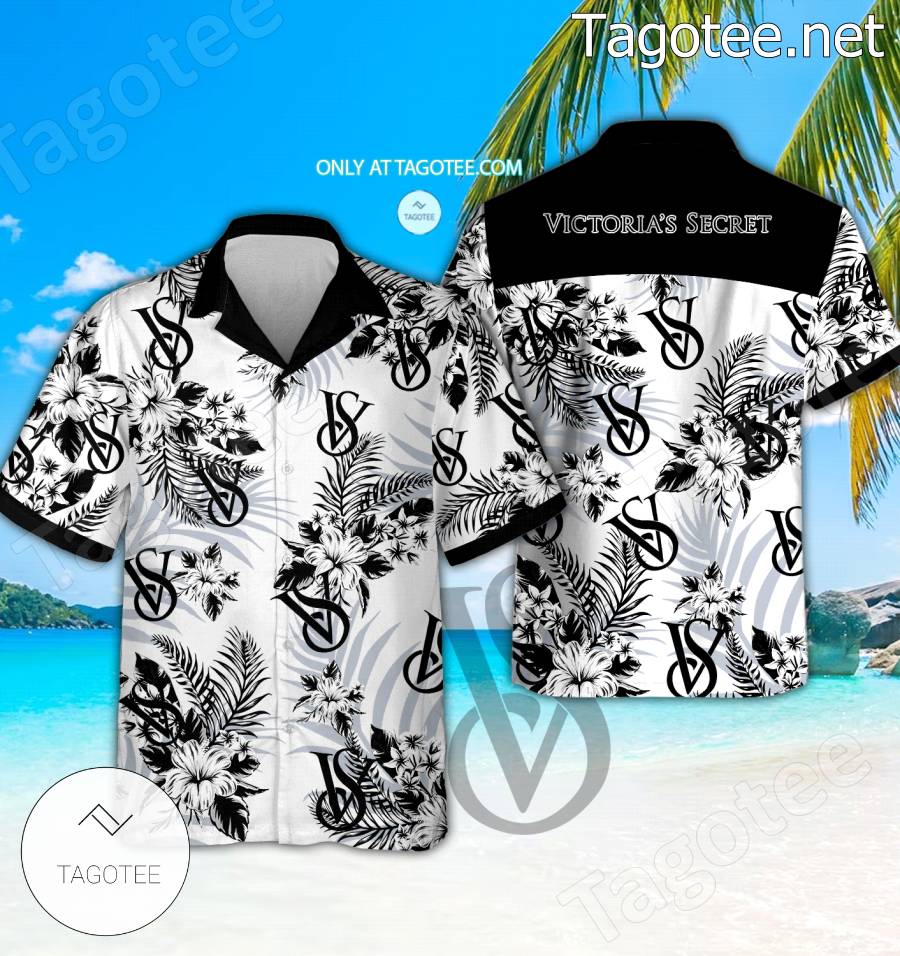 Victoria's Secret Logo Hawaiian Shirt And Shorts - EmonShop
