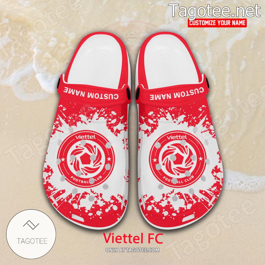Viettel FC Logo Custom Crocs Clogs - BiShop a
