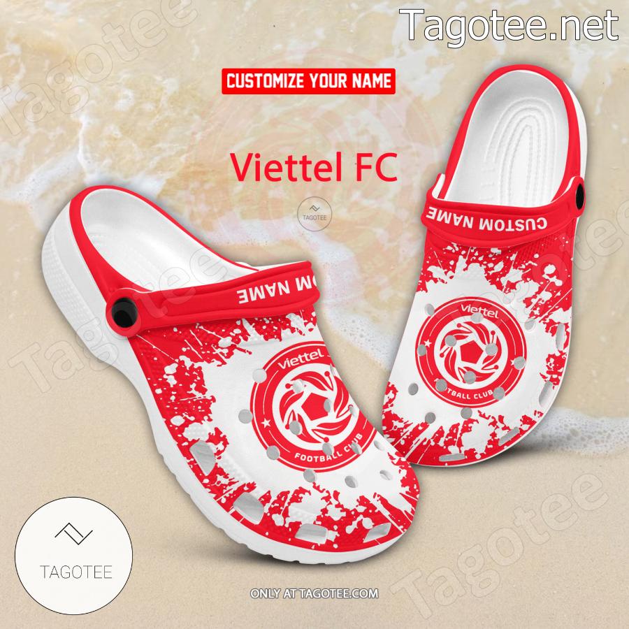 Viettel FC Logo Custom Crocs Clogs - BiShop