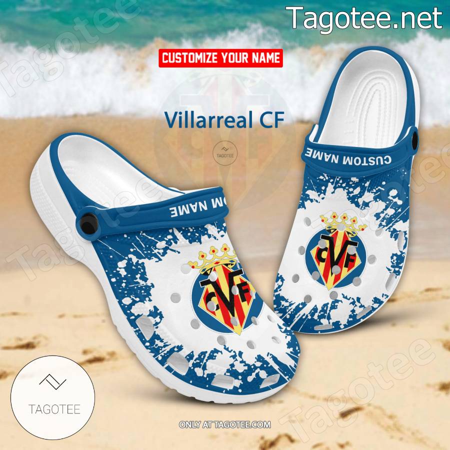 Villarreal CF Custom Crocs Clogs - BiShop