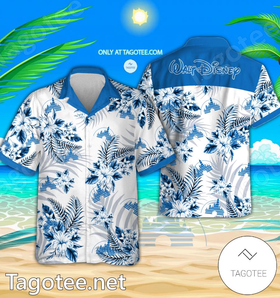 Walt Disney Company Logo Hawaiian Shirt And Shorts - EmonShop
