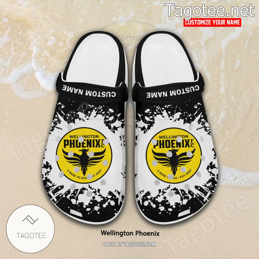 Wellington Phoenix Custom Crocs Clogs - BiShop a