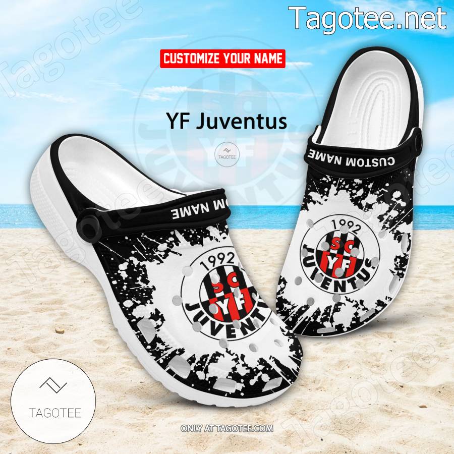 YF Juventus Custom Crocs Clogs - BiShop
