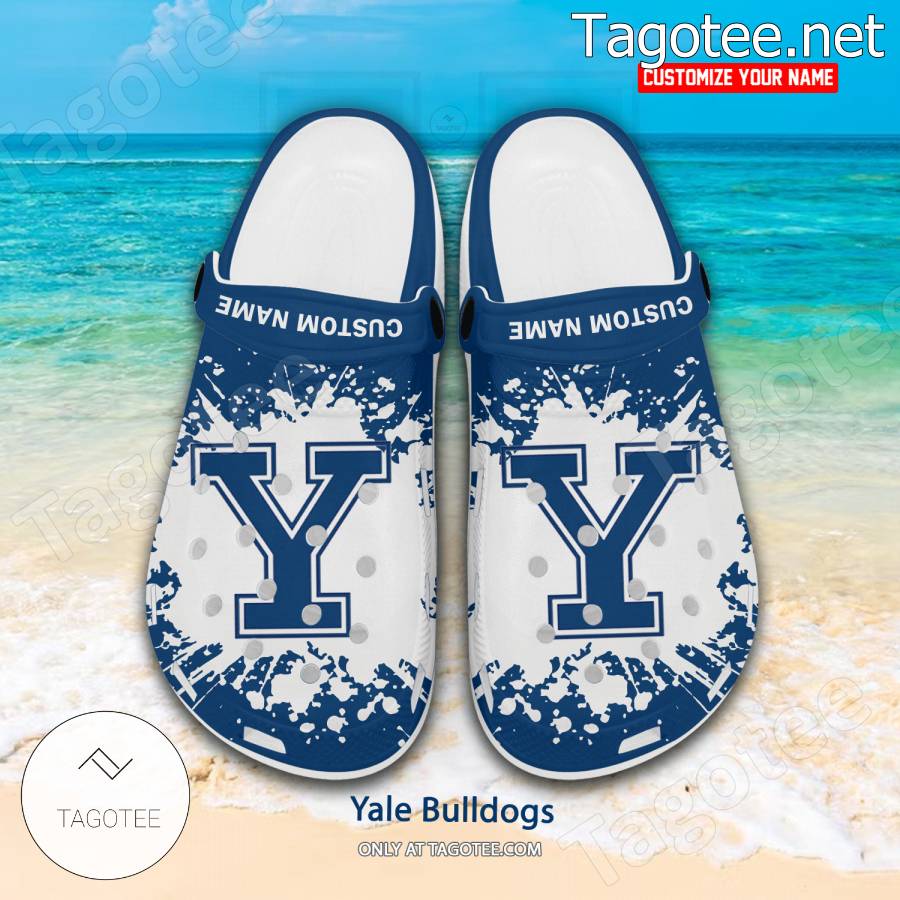 Yale Bulldogs Logo Crocs Clogs - BiShop a