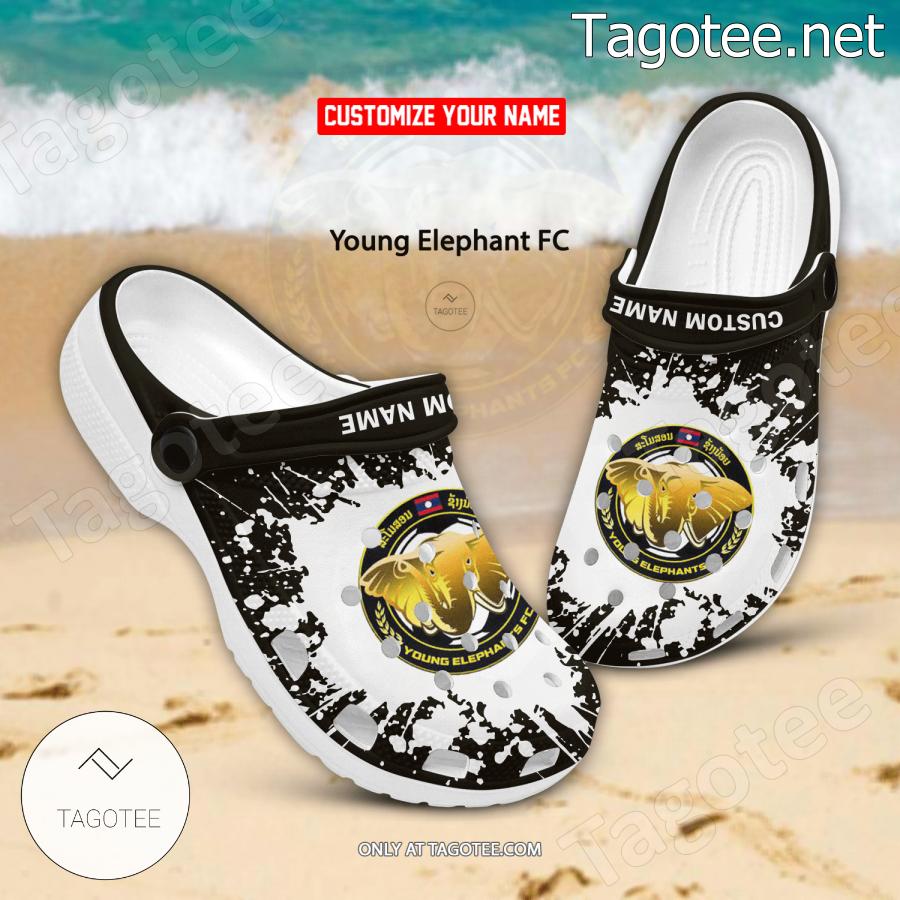 Young Elephant FC Logo Custom Crocs Clogs - BiShop