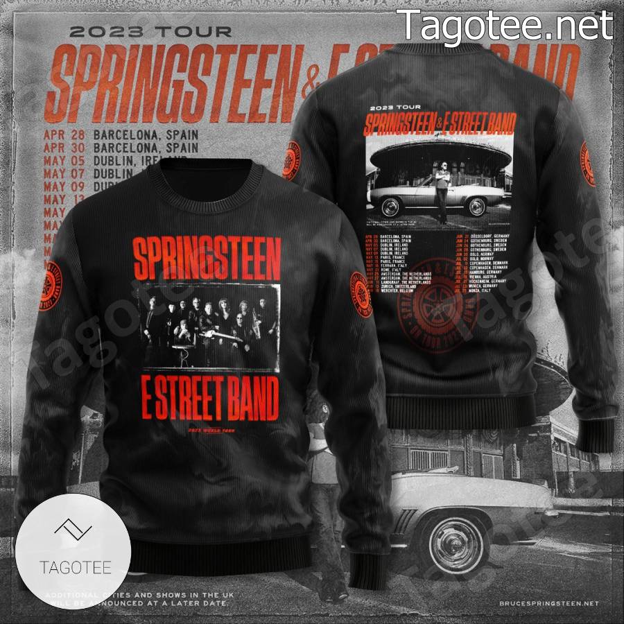 Bruce Springsteen And E Street Band 2023 Tour T-shirt, Hoodie -