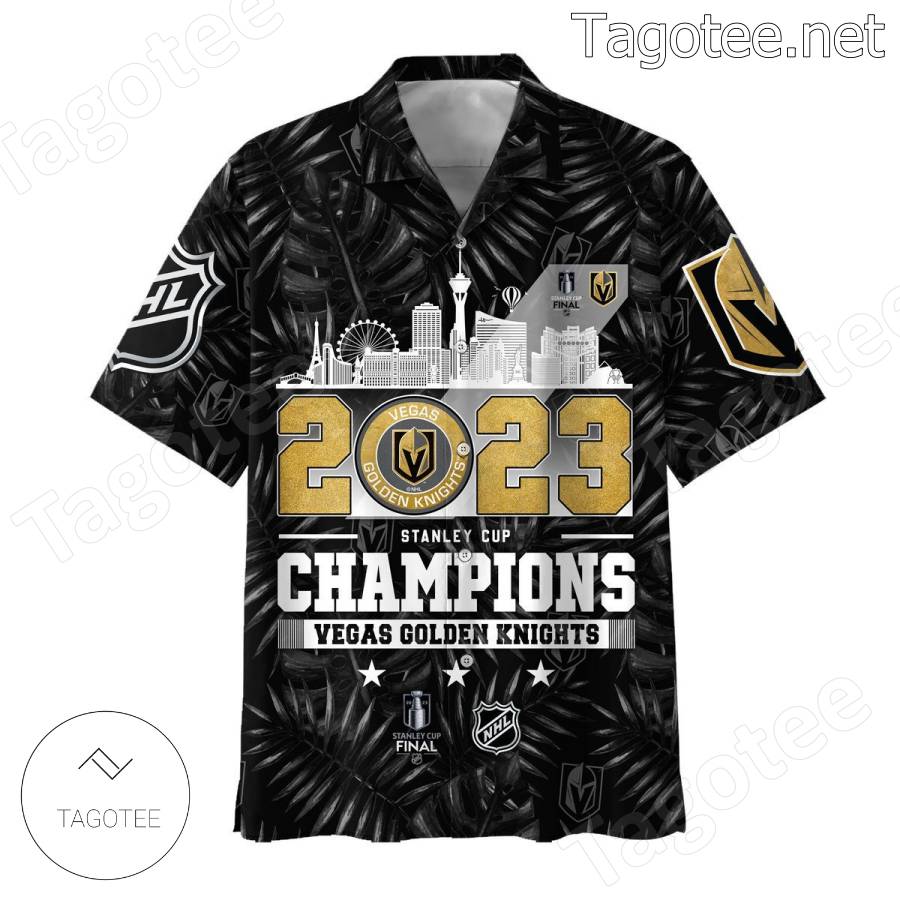 2023 Stanley Cup Champions Vegas Golden Knights Players Name Hawaiian Shirt a