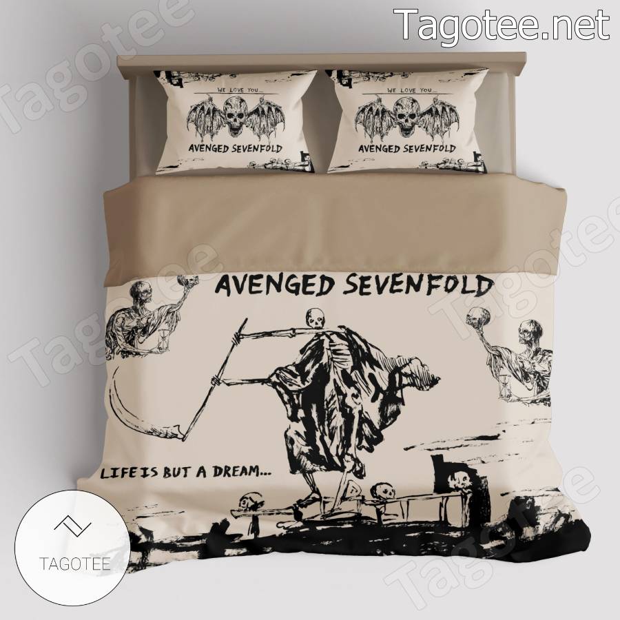 Avenged Sevenfold Life Is But A Dream Bedding Set