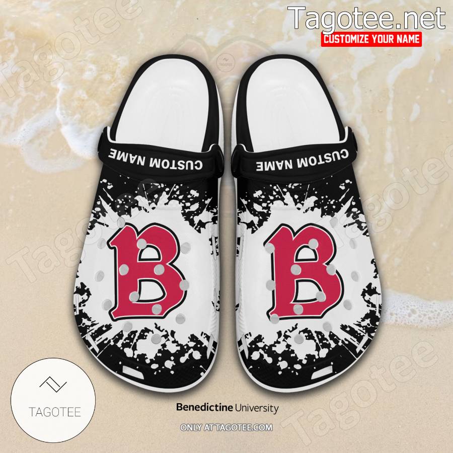 Benedictine University Crocs Classic Clogs - EmonShop a