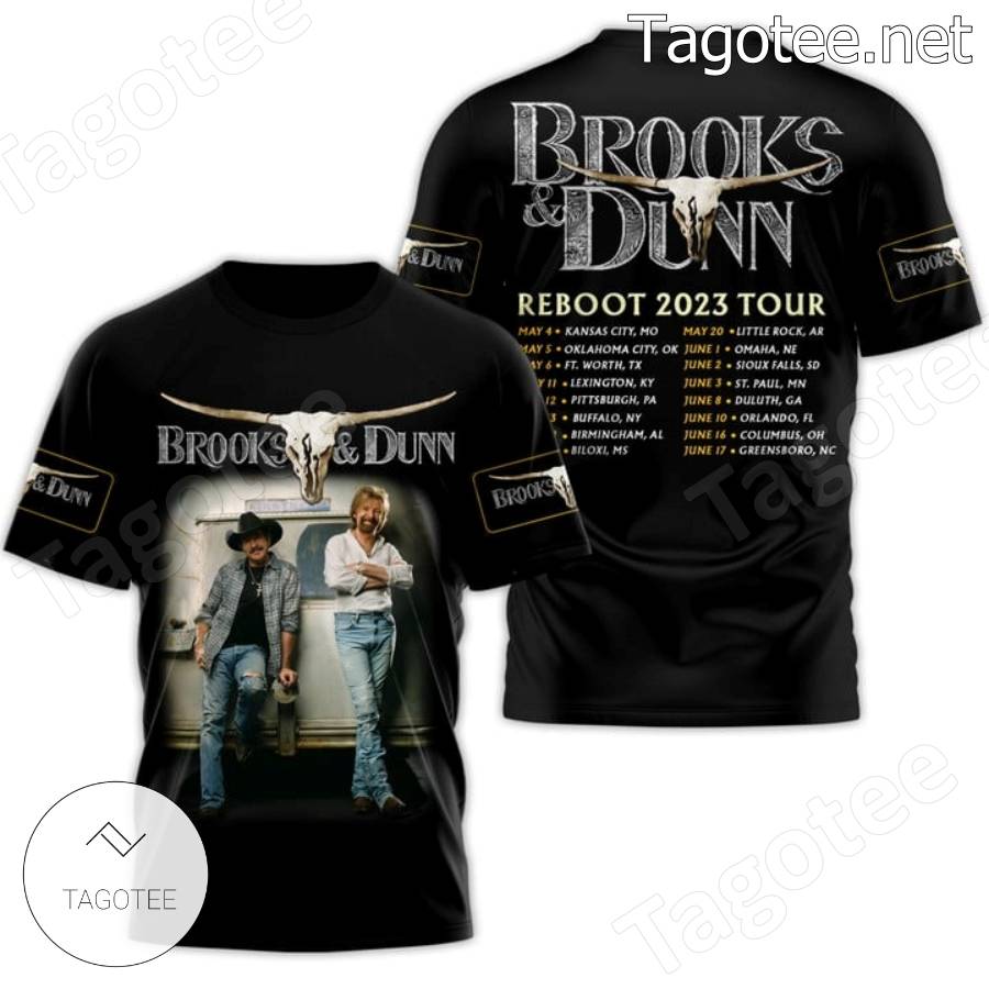 brooks and dunn reboot tour merchandise