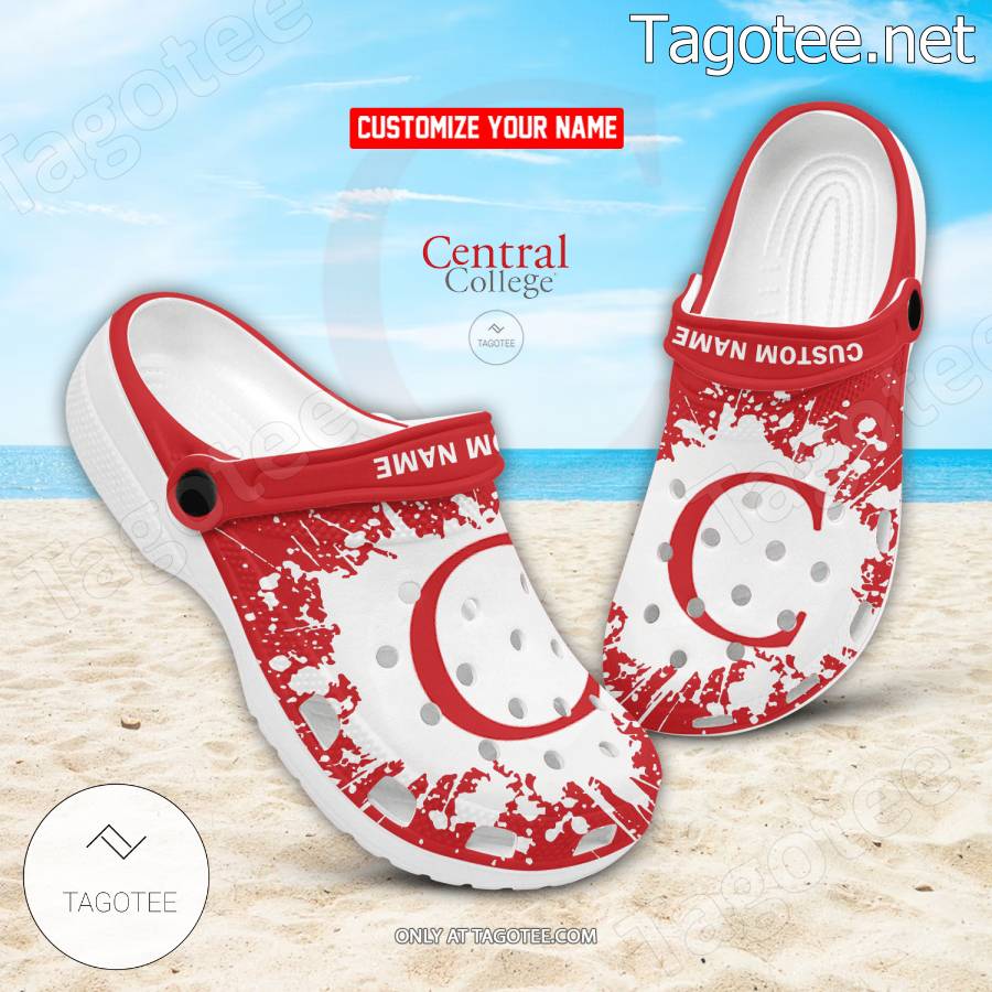 Central College Logo Crocs Unisex-Adult - BiShop