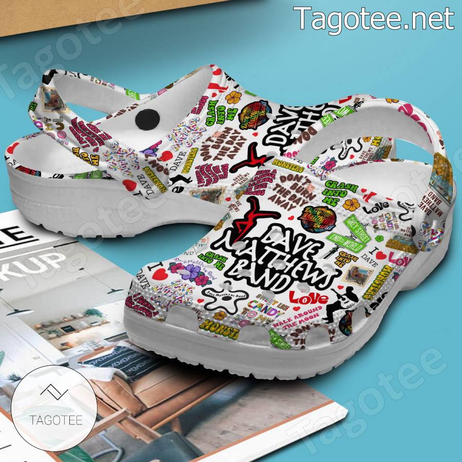 Dave Matthews Band Love Crocs Clogs - Tagotee