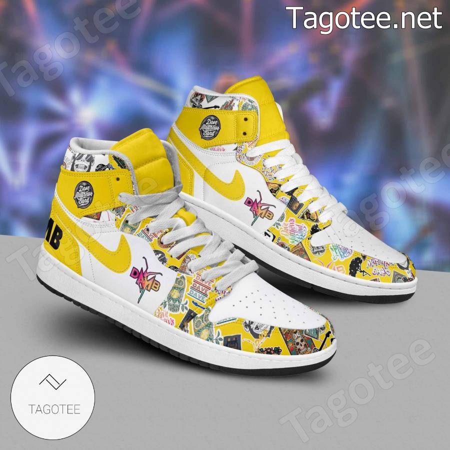 Ac Dc Music Band Louis Vuitton Air Jordan High Top Shoes - Tagotee