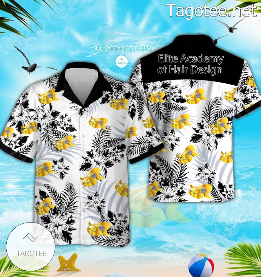 Elite Academy of Hair Design Summer Beach Shirts, Men Shorts - BiShop